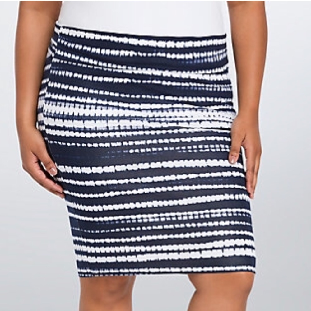 Tie Die Foldover Skirt